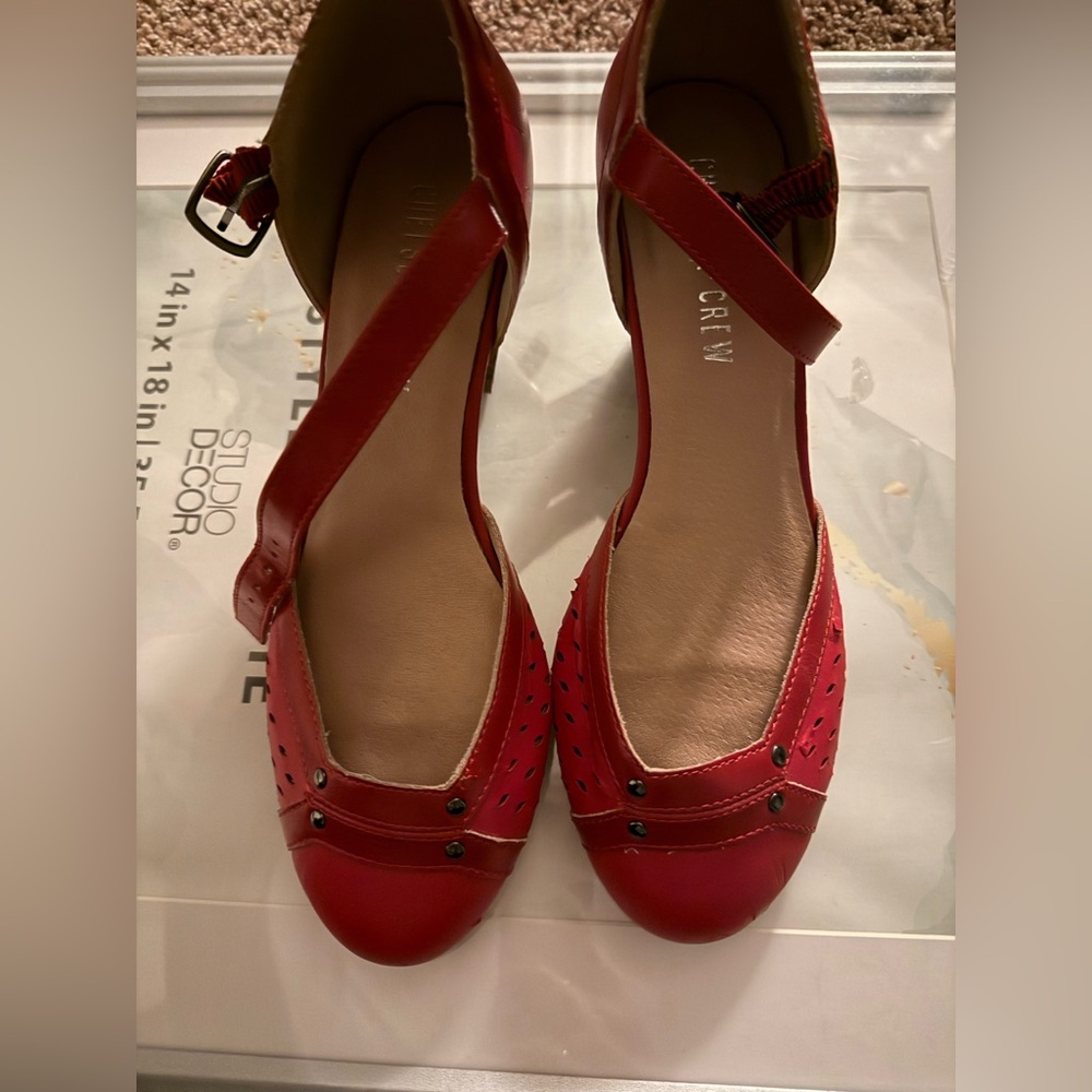 Chelsea Crew Red Women's Shoes 38